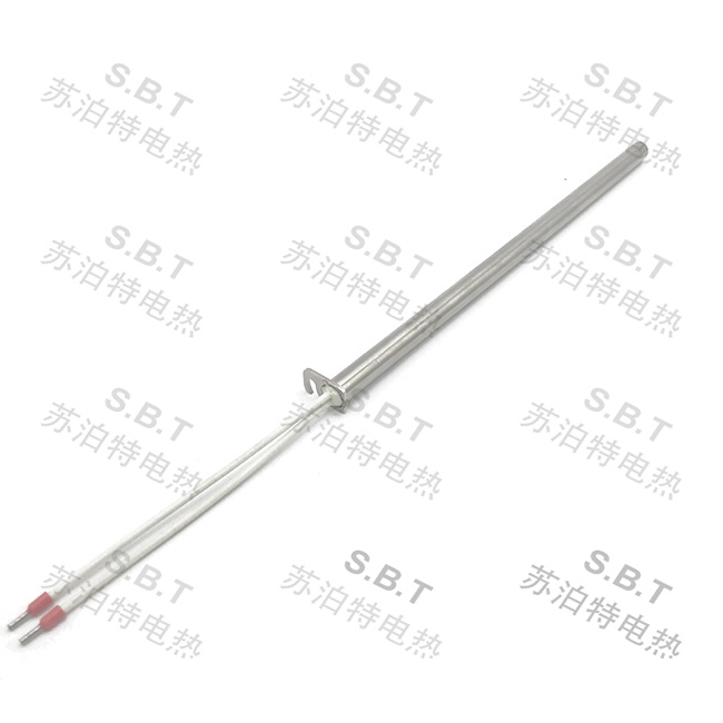 Easy-to-fix single-ended outlet heating tube